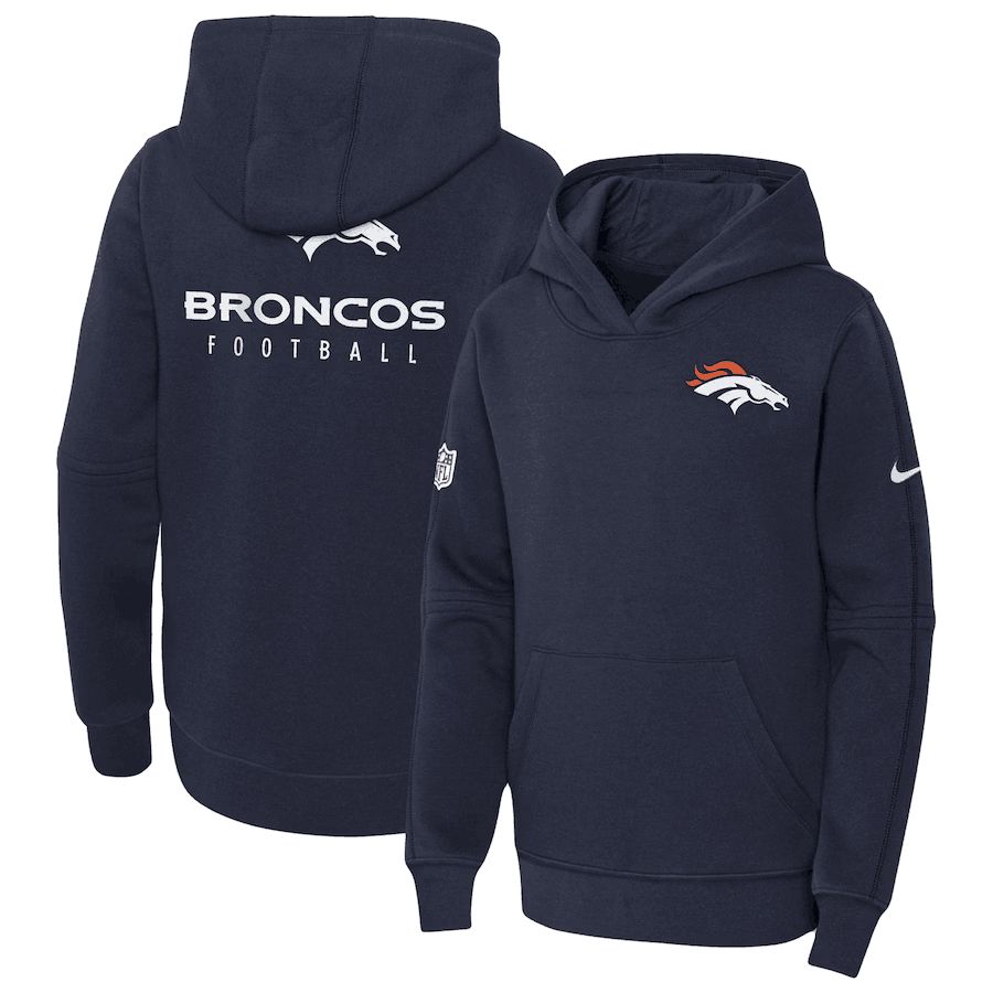 Youth 2023 NFL Denver Broncos blue Sweatshirt style 1->cincinnati bengals->NFL Jersey